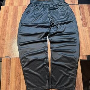 Nike Black Vintage Retro Tech Sportswear Baggy Hem Track Sweatpants Large
